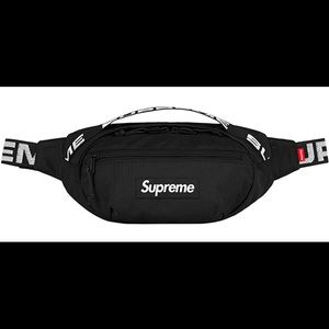 Supreme Waist Bag SS18 - Black - 100% Authentic